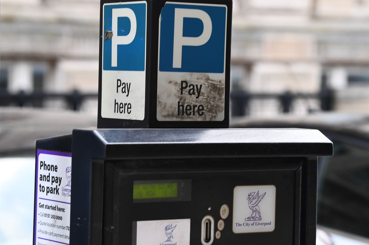 Council pay and display machine