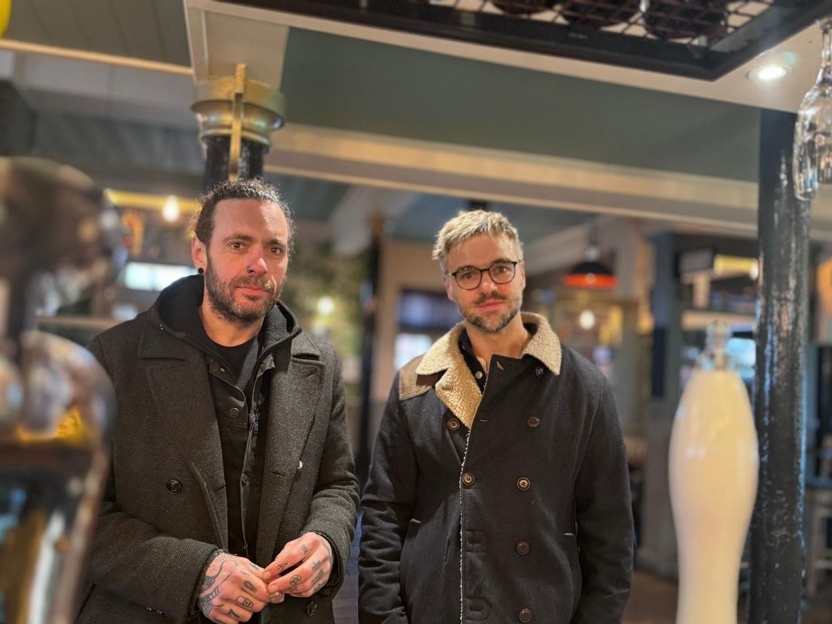 Owners Jonny Booth and Rupert Hill have reinstated the pub building's original name