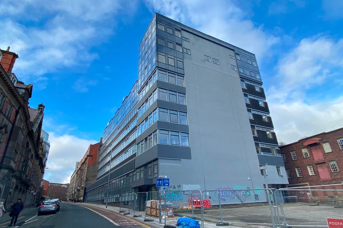 Kingsway House on Hatton Garden in Liverpool city centre