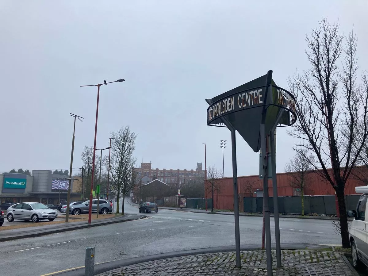 Droylsden town centre