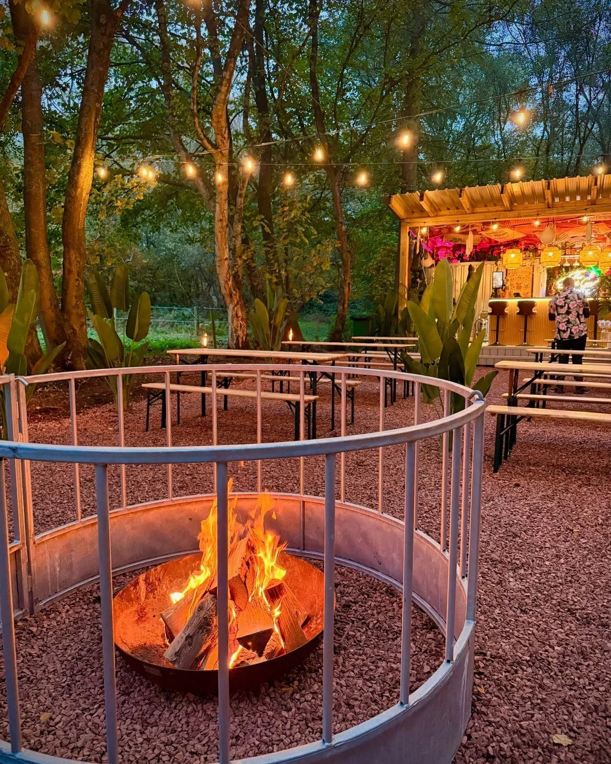 The Lost Lagoon tiki bar has been a big hit with guests