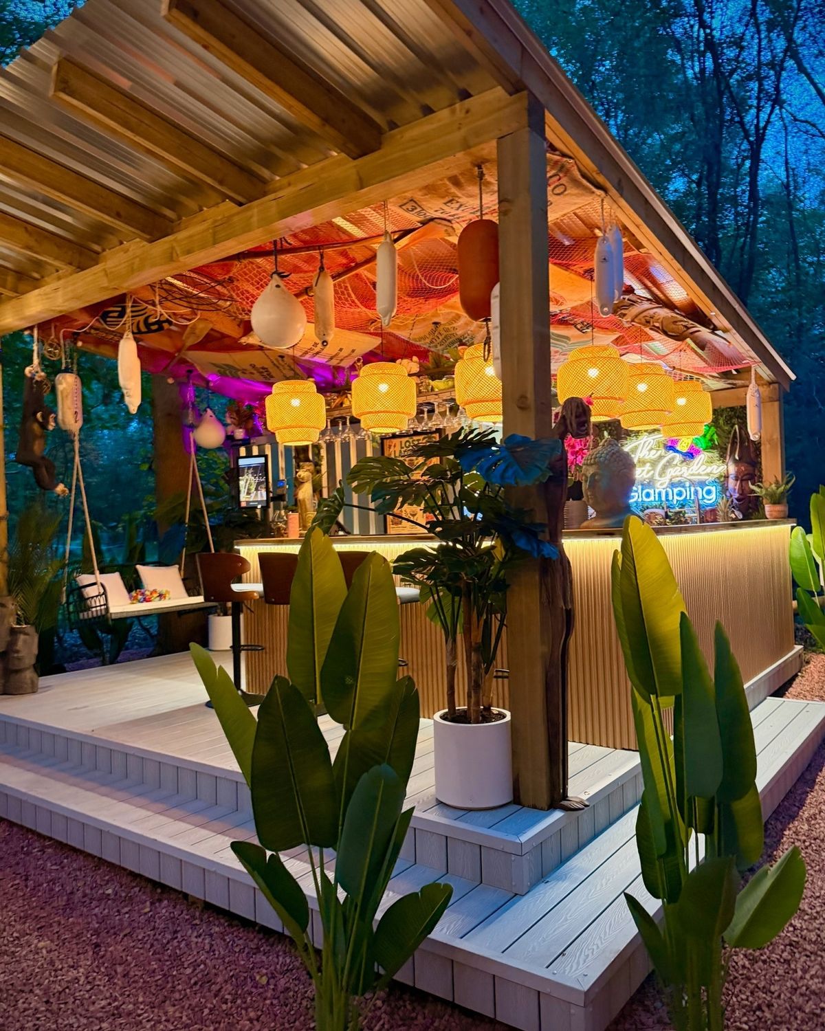 The Lost Lagoon tiki bar is another new addition