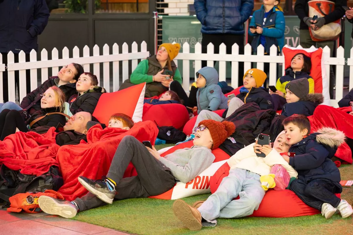 The Arcade zone inside the Printworks