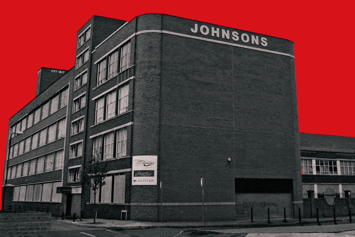 The former Johnson Service Group / Johnson Cleaners headquarters