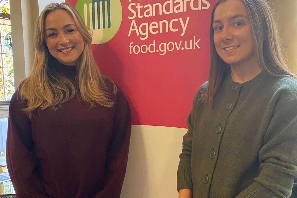 
L-R: Freya Sharpe, Senior Dietary Health Policy Adviser, FSA and Katie McFarland, Nutrition Policy Adviser, FSA are the authors of the latest report