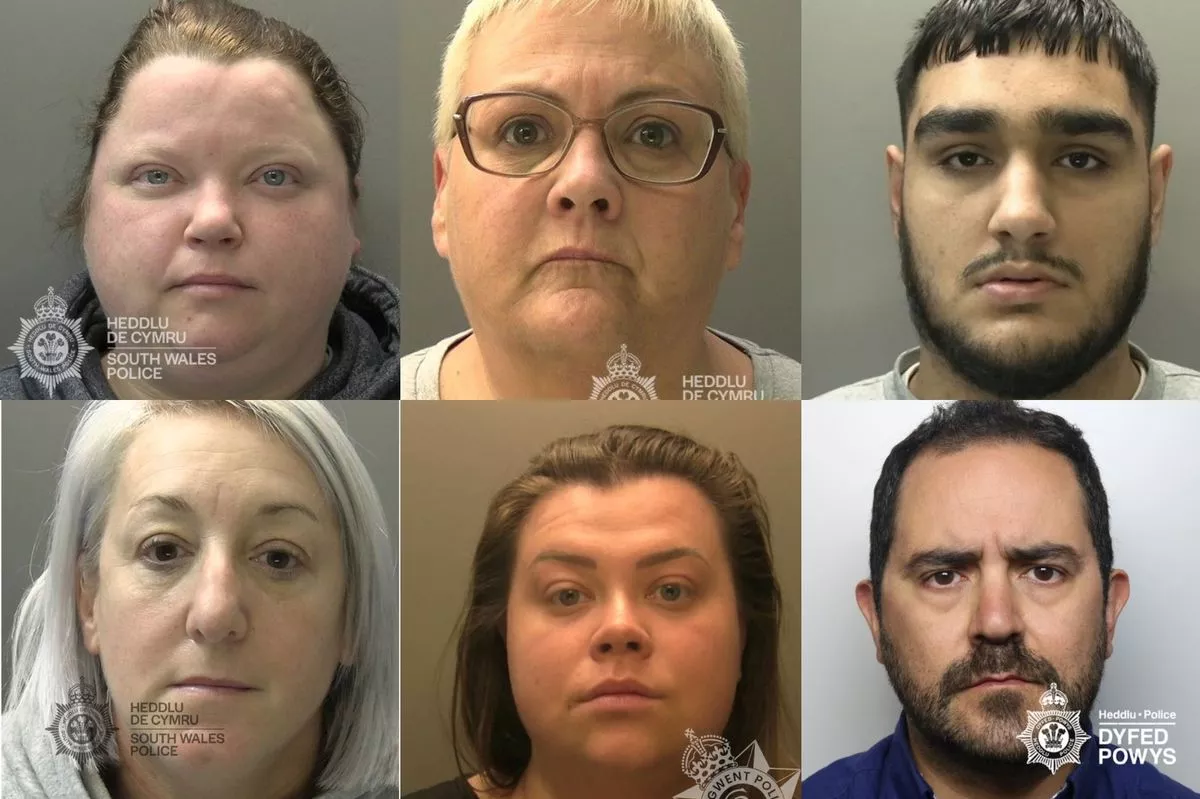 (Top left to right) Jemma Lewis, Sharon Wathan, Haroon Zaman. (Bottom left to right) Kathryn MacDonald, Lucy Paginton, Ivo Lima.
