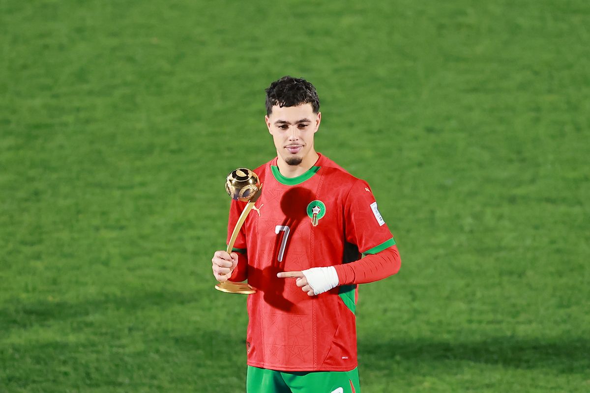 Maamma with the Golden Ball at the Under-20 World Cup