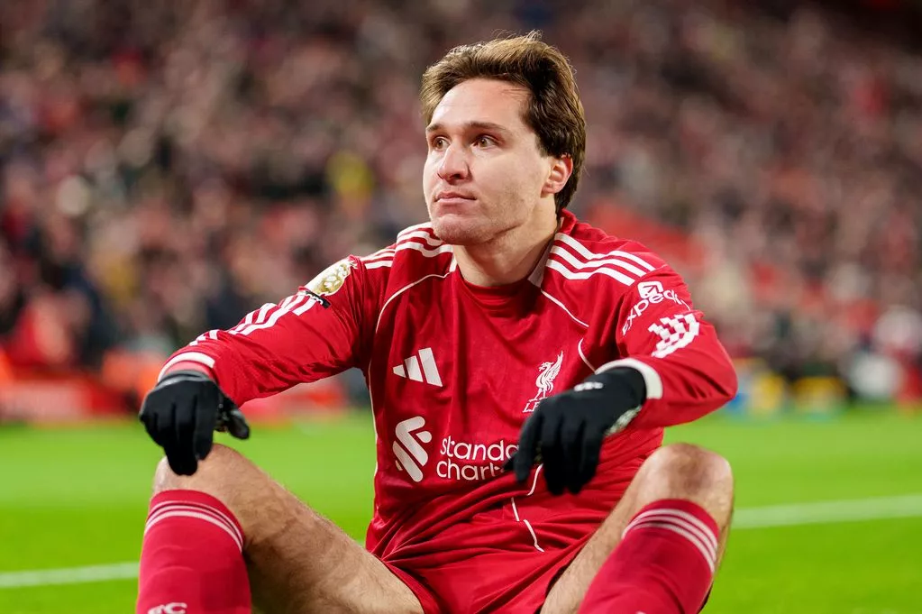 Federico Chiesa of Liverpool