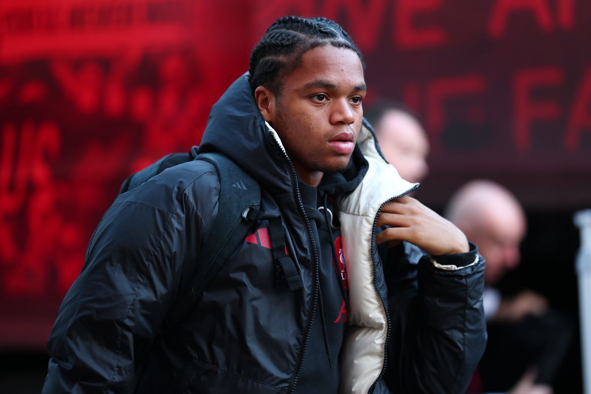 Rio Ngumoha of Liverpool during the Premier League match between Fulham and Liverpool at Craven Cottage