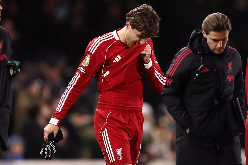 Federico Chiesa reacts after Liverpool's draw at Fulham