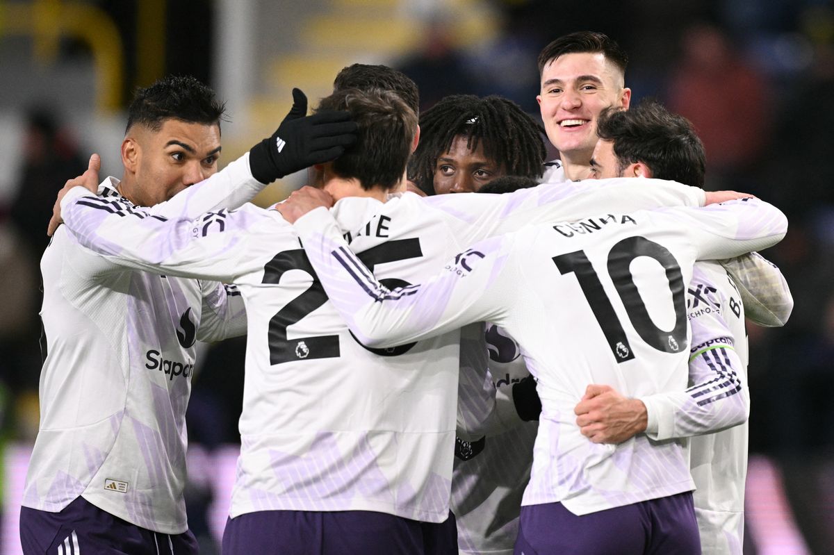 Benjamin Sesko scored twice at Burnley