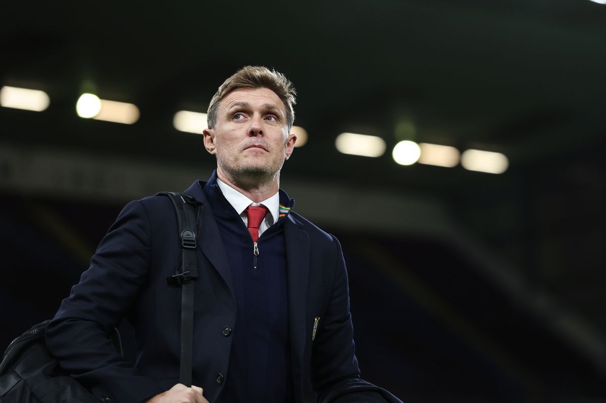 Manchester United interim head coach Darren Fletcher