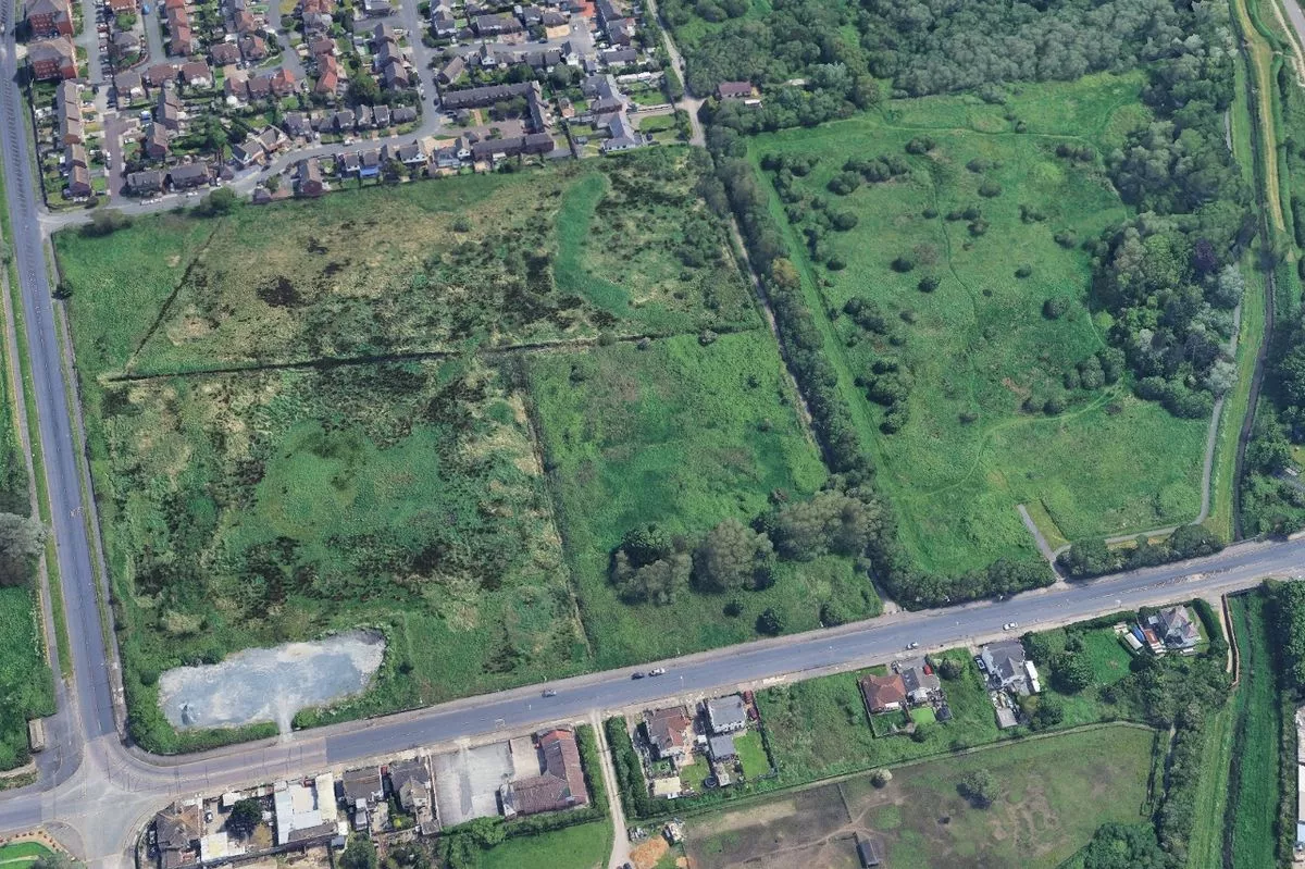 Pasture Marsh, an area of land near Moreton and Leasowe