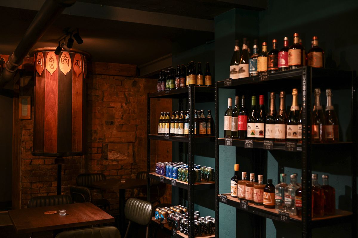 Alcohol-free bar, Hinterland in the Northern Quarter