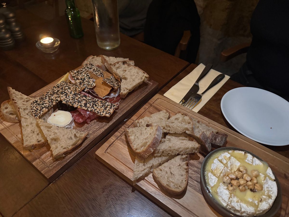 Don't expect to find cheap food, but the setting is quite unique