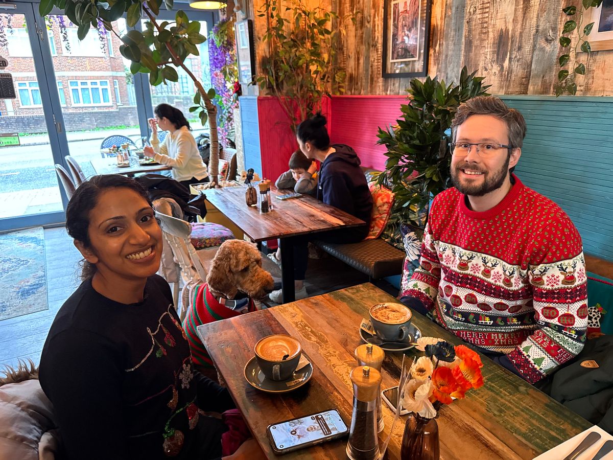 Rajasree and Paul are new residents in the area, but they say it's very family and dog-friendly