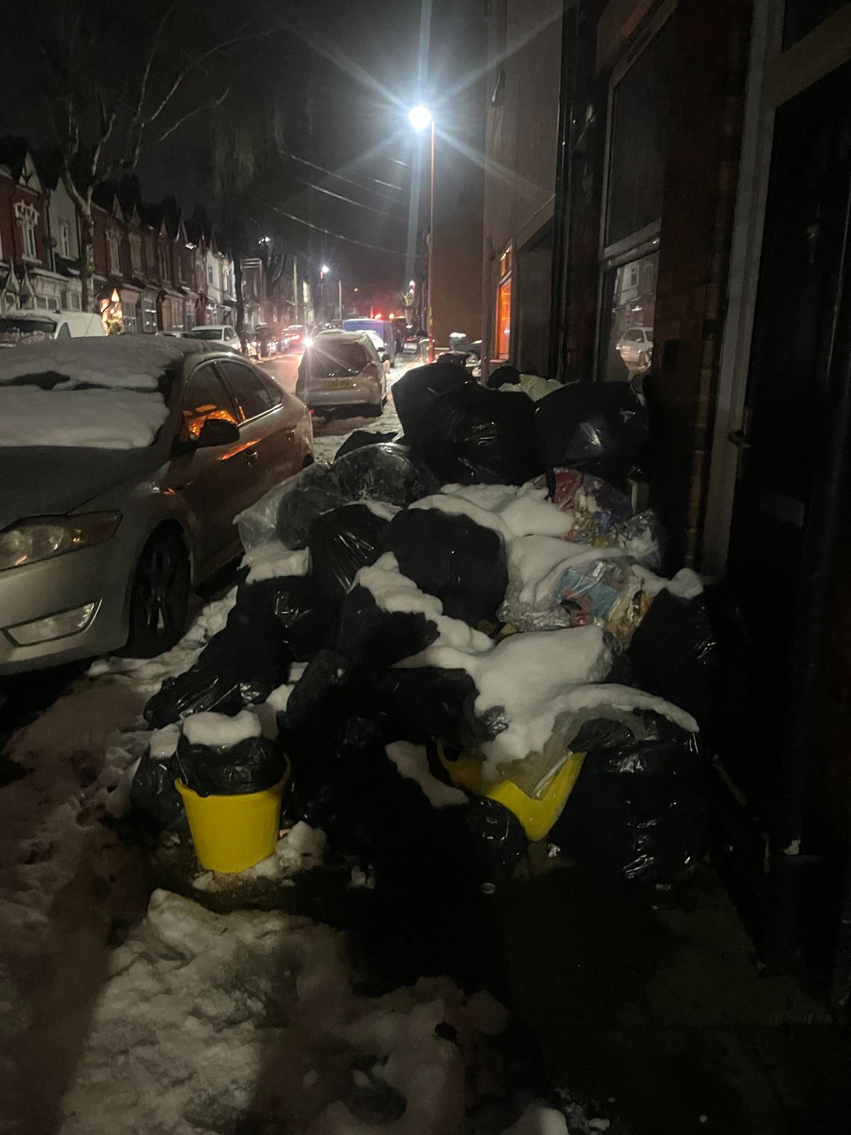 Heaps of rubbish in Wattville Road, Handsworth