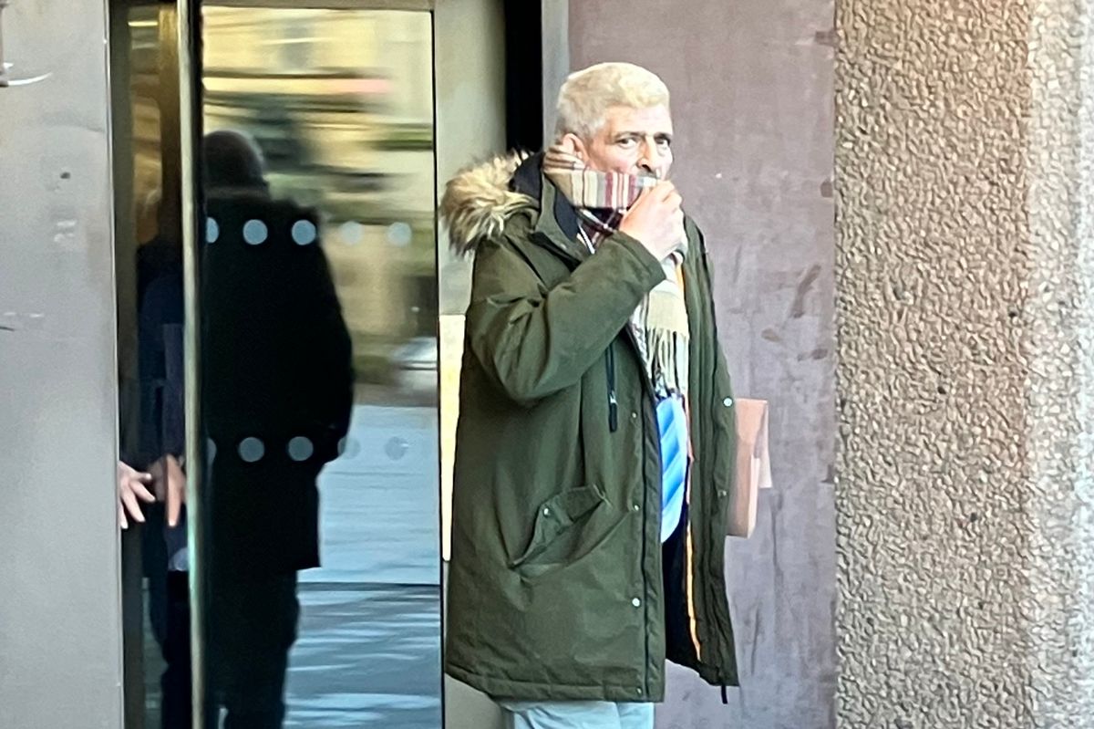 Peter Myers outside Liverpool Crown Court