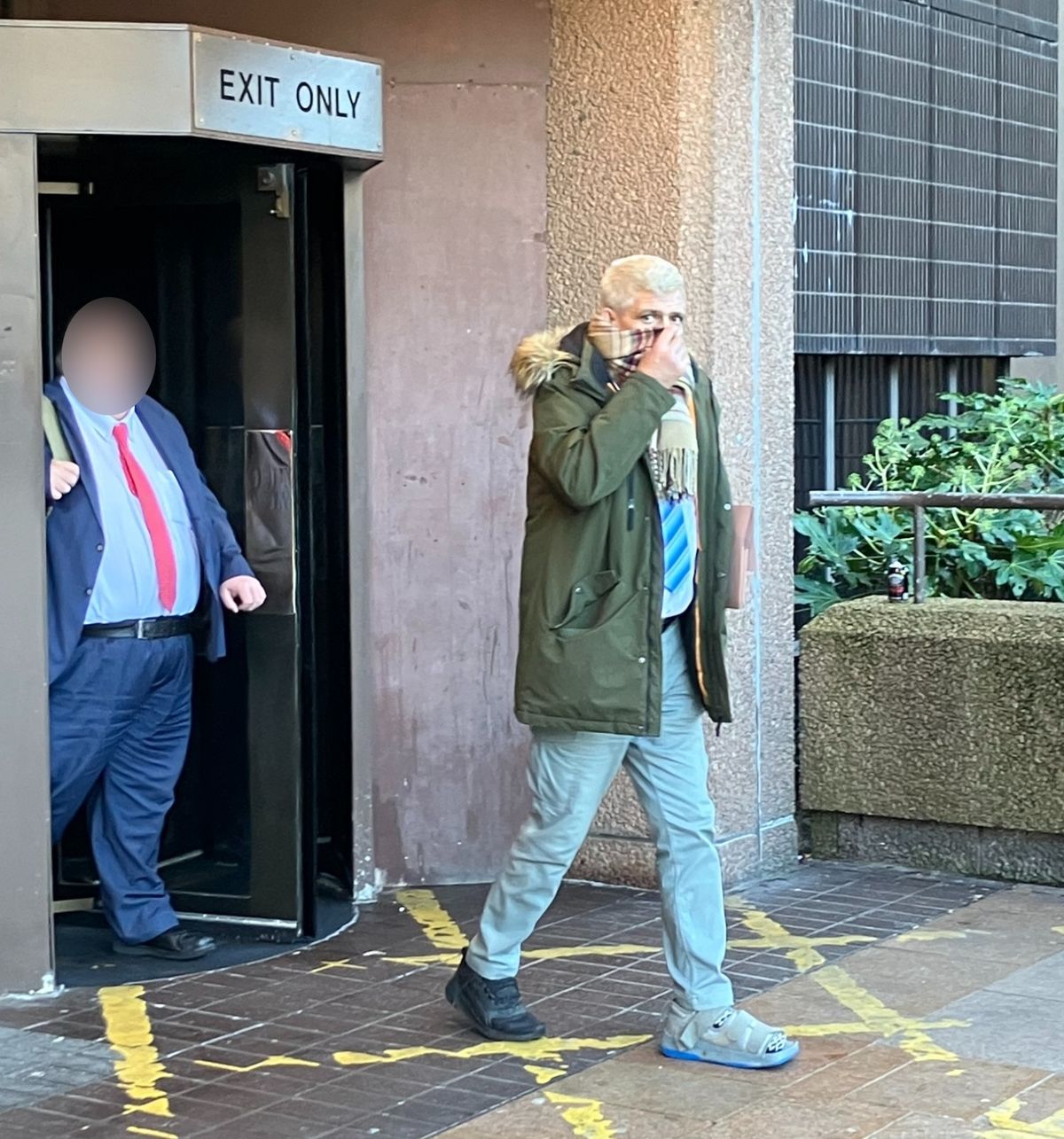 Peter Myers outside Liverpool Crown Court