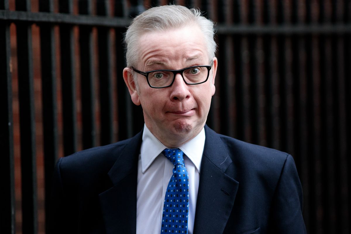 Michael Gove defended the £350m bus campaign