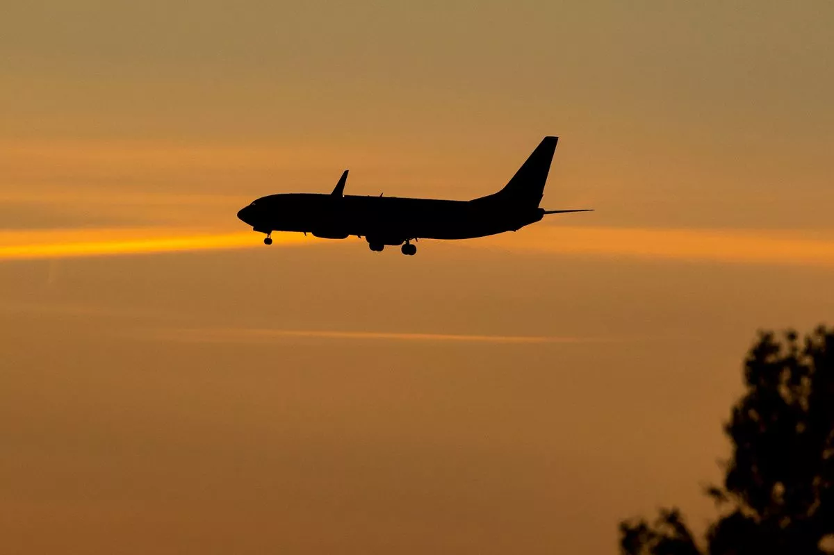 A generic stock image of a plane 