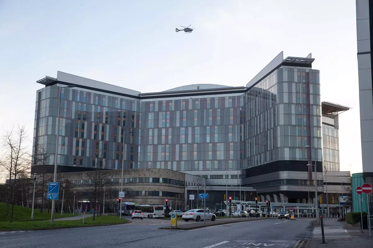 The Queen Elizabeth University Hospital in Glasgow