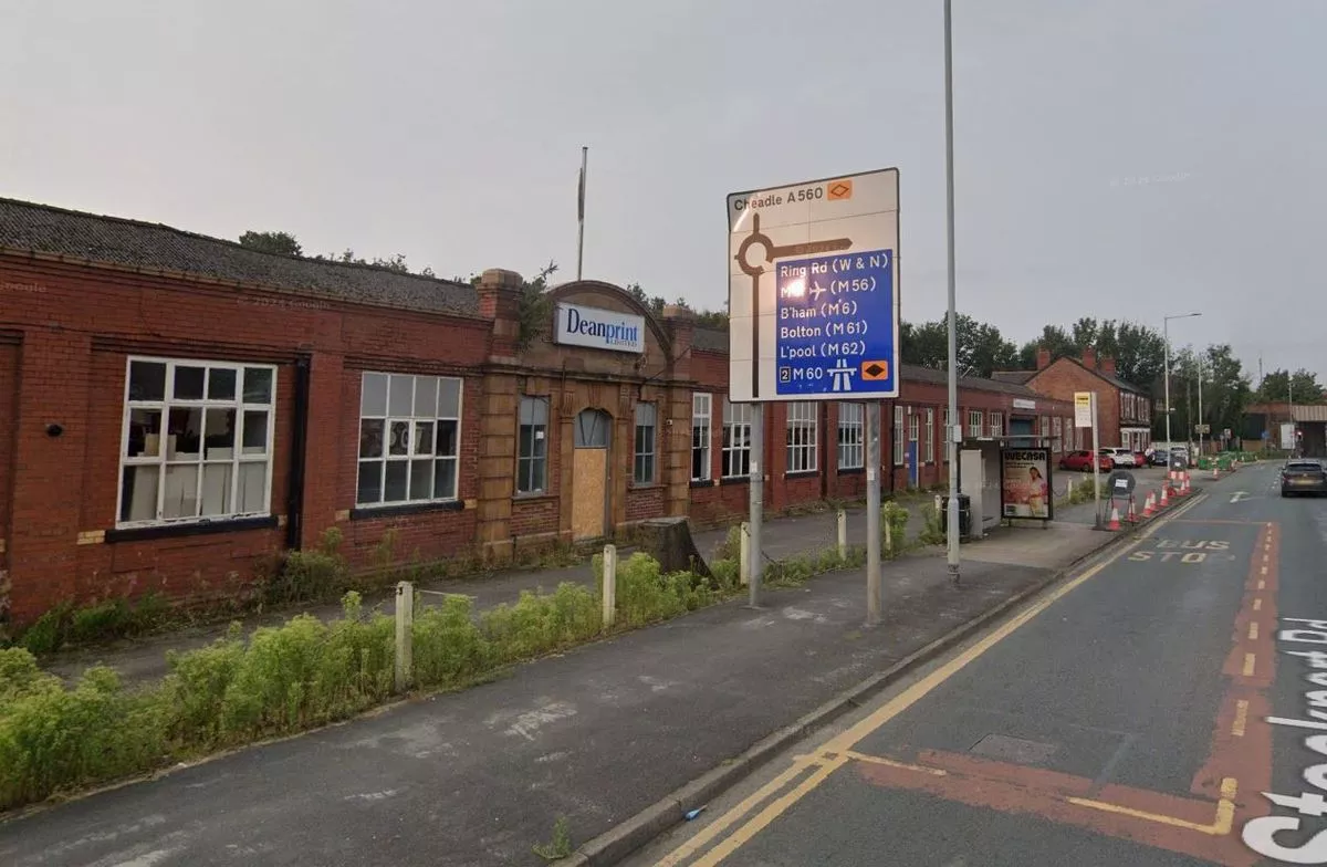 Cheadle Heath Works on Stockport Road (Image: Google Maps)