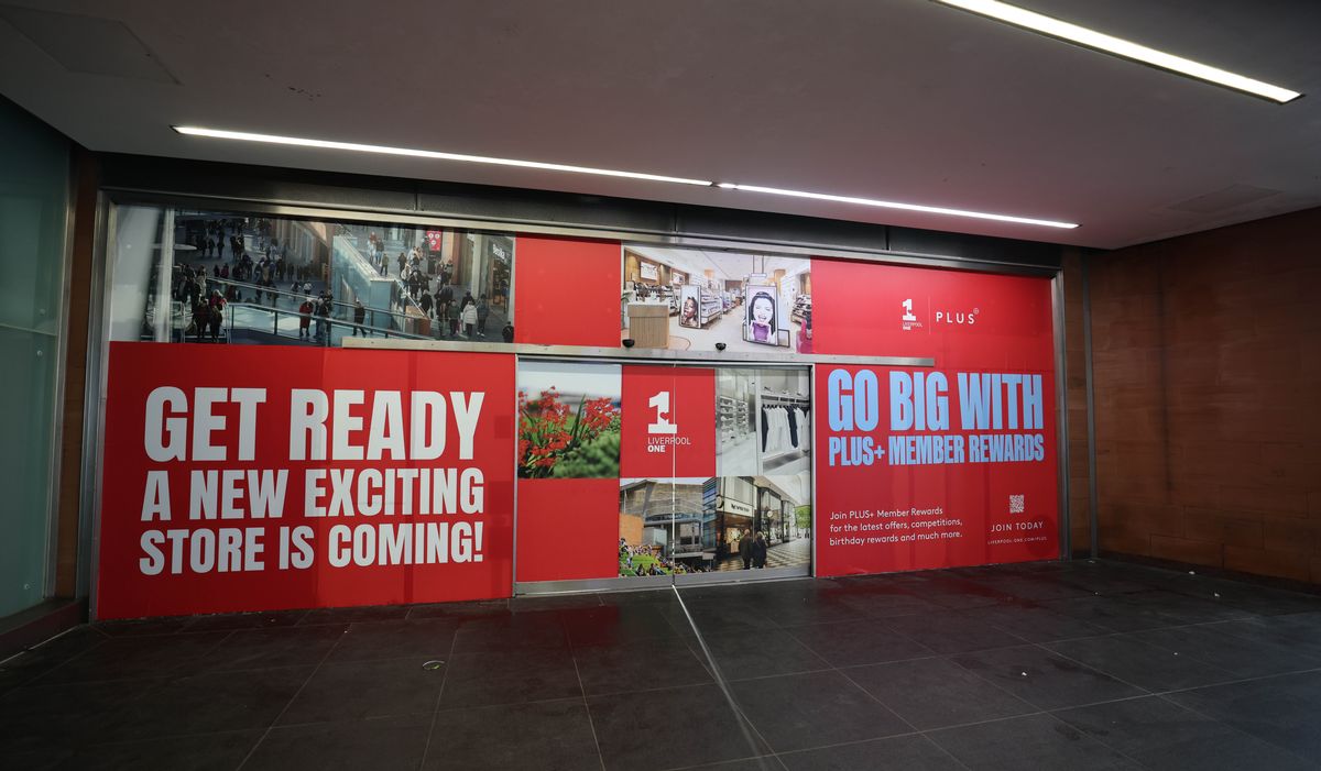 Former Sports Direct store in Liverpool ONE