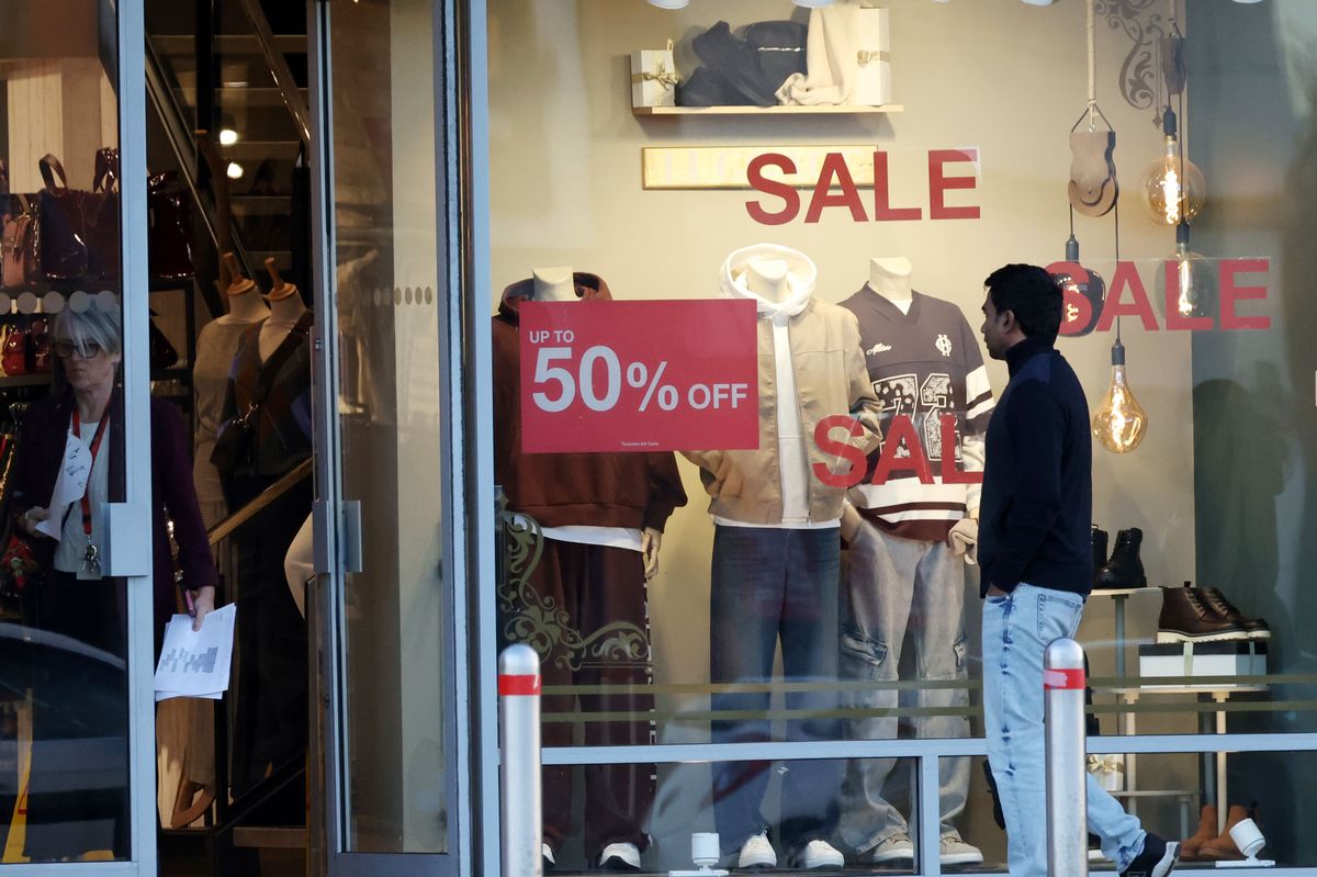 Boxing day sales at Silverlink Shopping Park, River Island