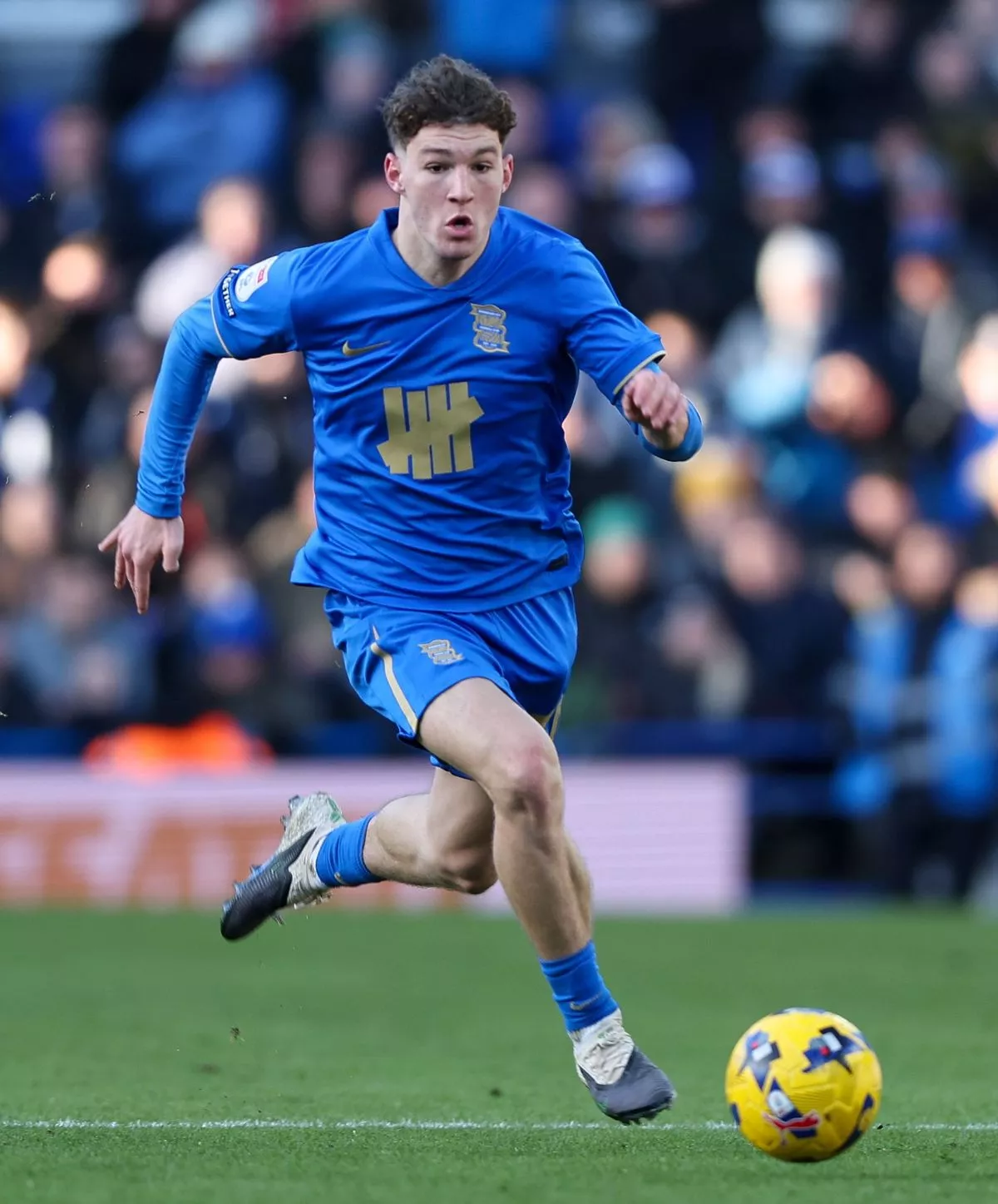 Lewis Koumas in action for Birmingham City