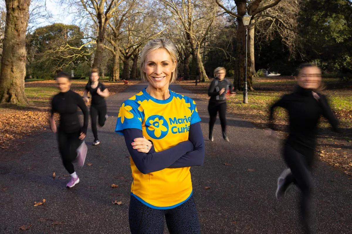 Jenni Falconer has launched Marie Curie's Grief Run Clubs