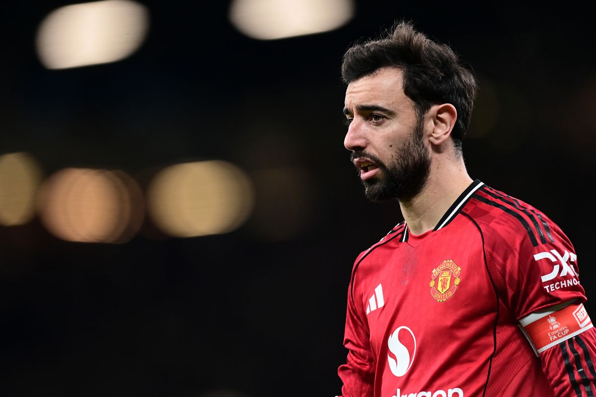 Bruno Fernandes of Manchester United