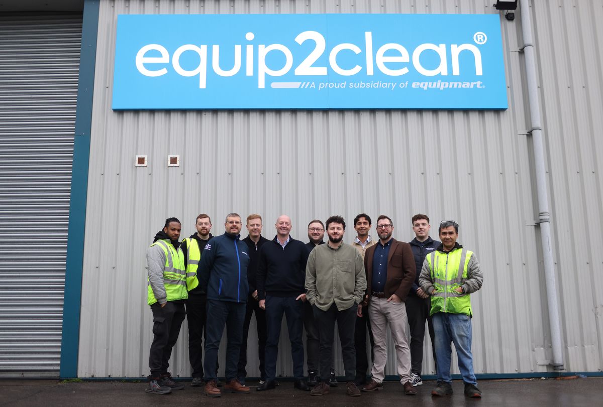 Staff at Equip2clean in Kirkby