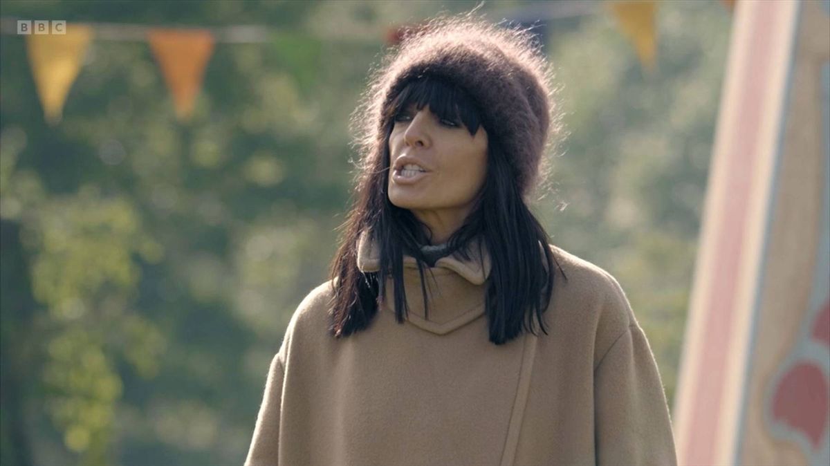 Claudia Winkleman on The Traitors