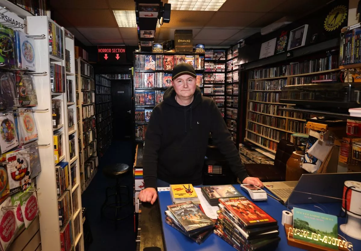 Owner of Snips Movies, Dave Wain