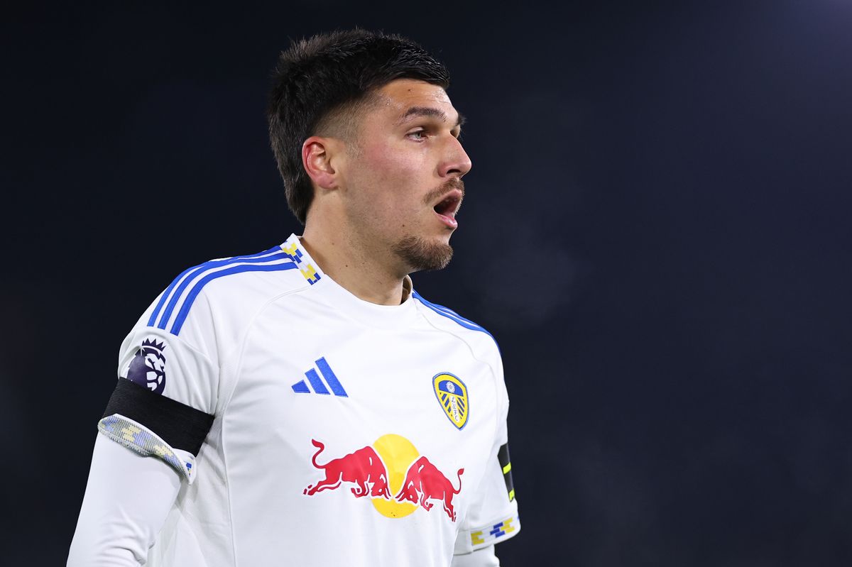 Joel Piroe of Leeds United 