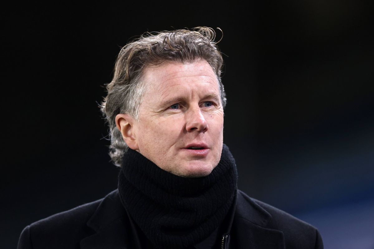 LEEDS, ENGLAND - FEBRUARY 29: Former footballer, Steve McManaman looks on prior to the FA Youth Cup Quarter Final match between Leeds United and Liverpool at Elland Road on February 29, 2024 in Leeds, England. (Photo by George Wood/Getty Images)