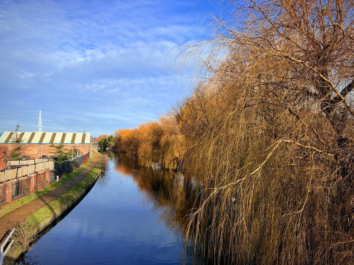 Leeds and Liverpool Canal seen from Stanley Road in Bootle