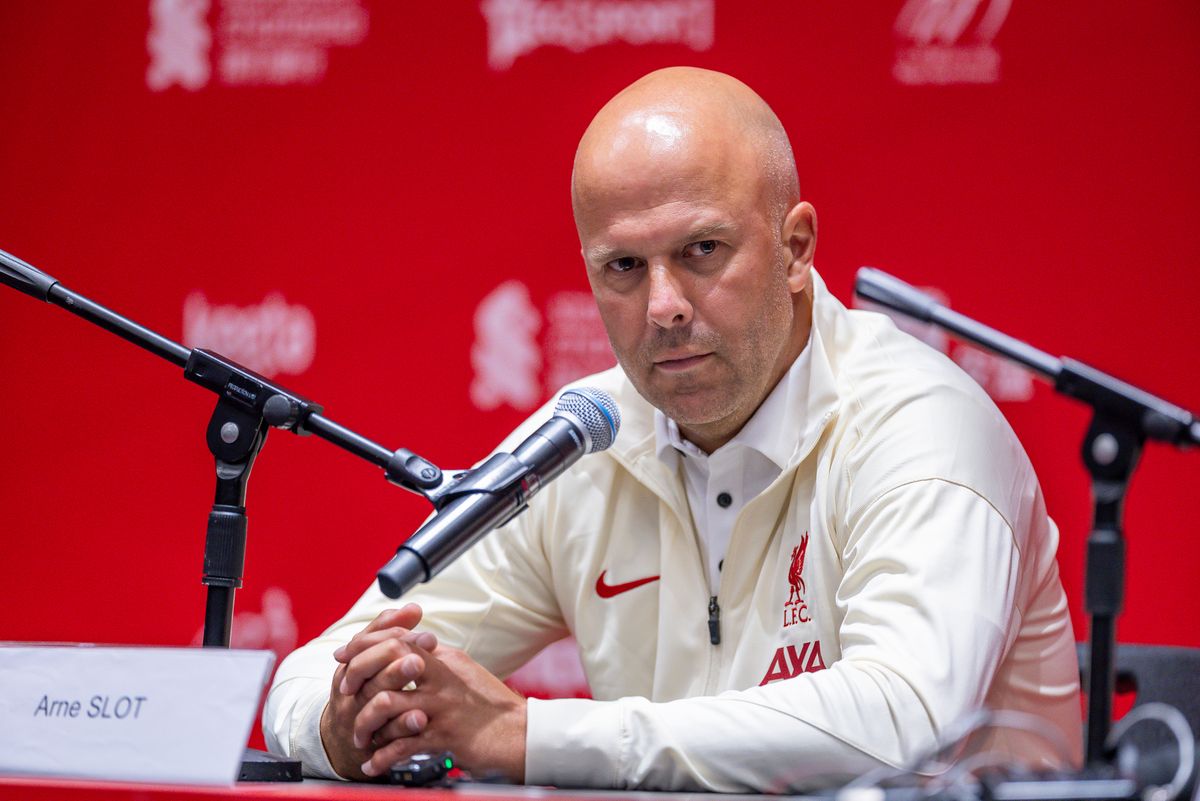 Arne Slot has put last year's achievements behind him