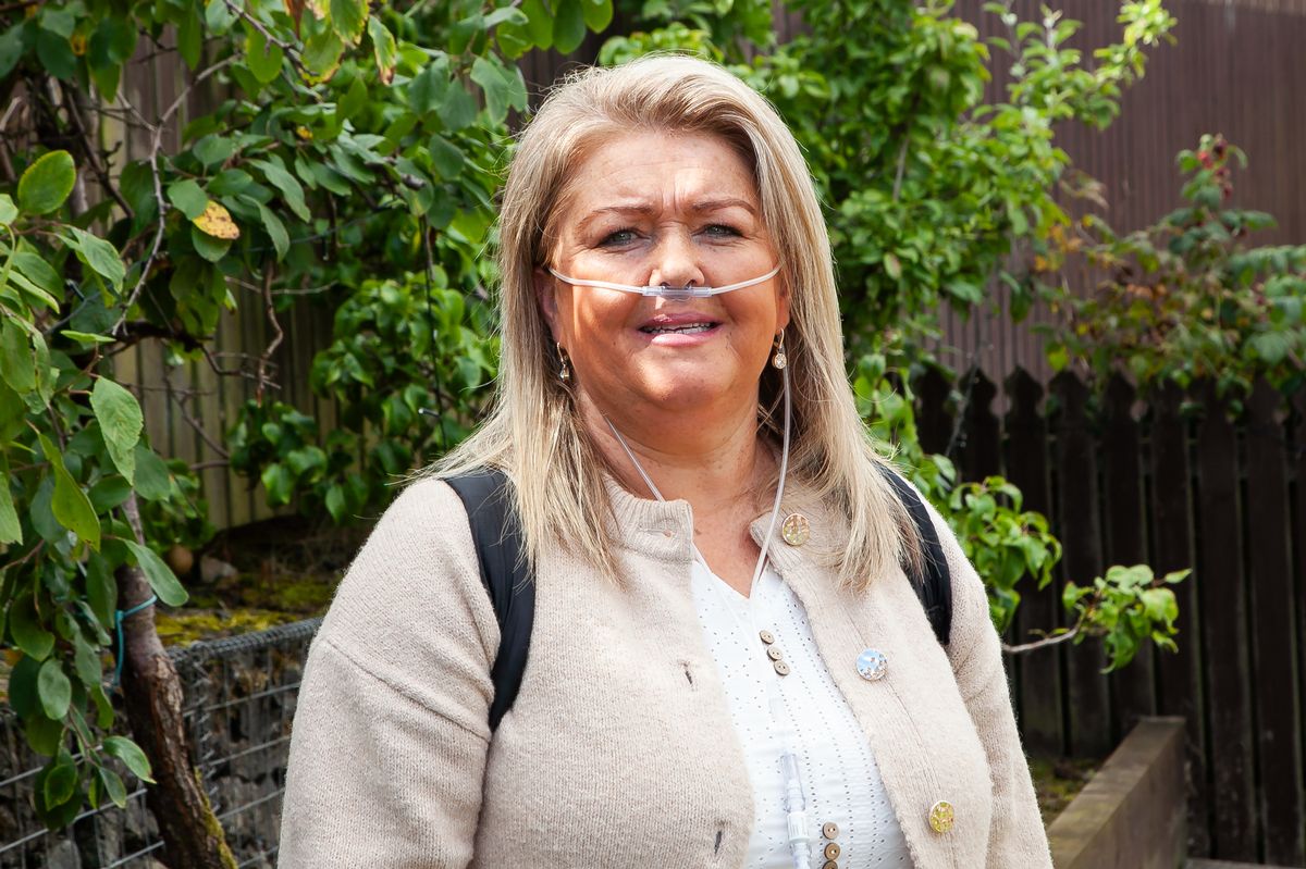 Mary McGrath is just 48 and waiting on a double lung transplant
