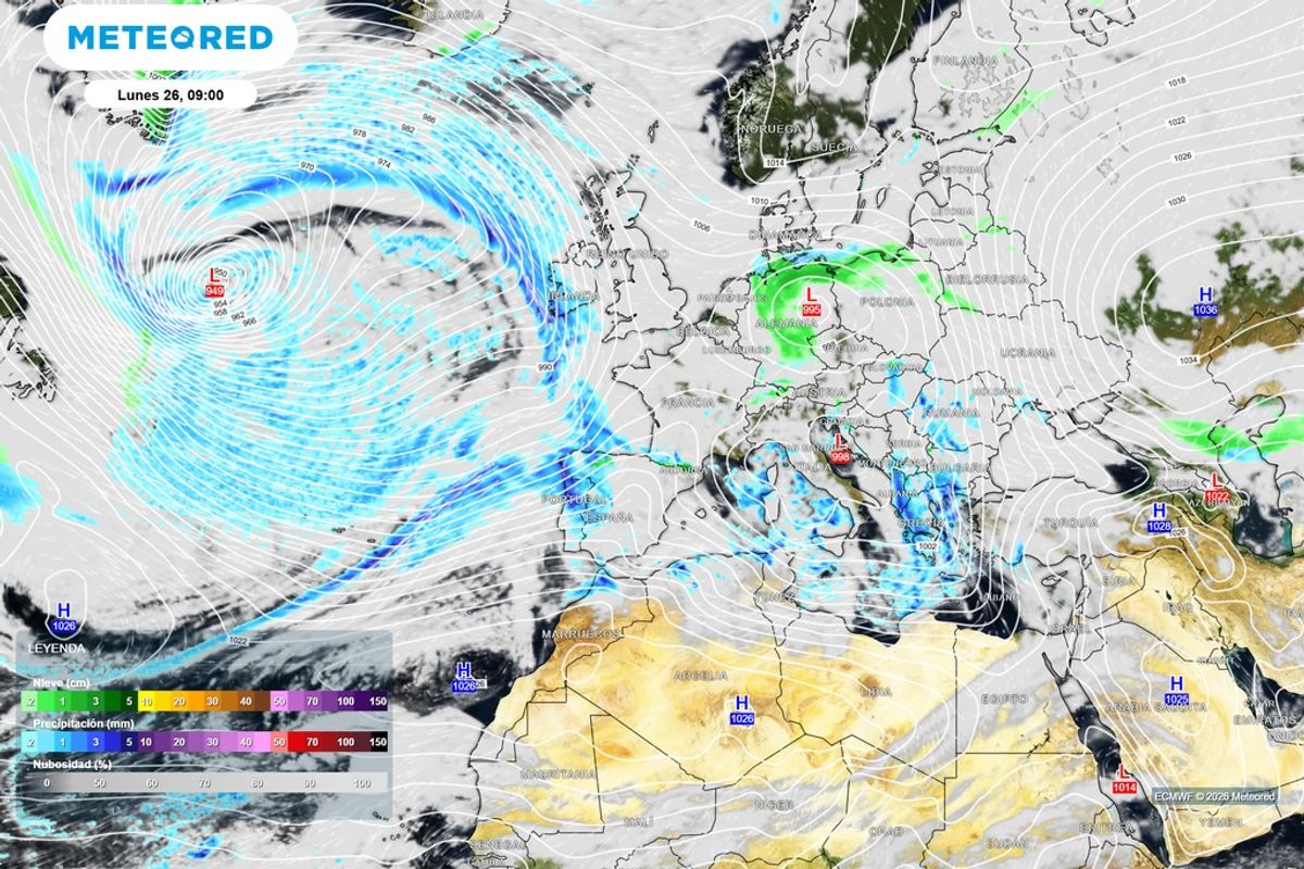 Storm Ingrid may have passed over Spain, but that doesn't mean the end of the disruptive weather