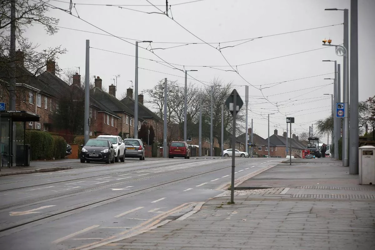 A file photo of  Farnborough Road in Clifton, Nottingham