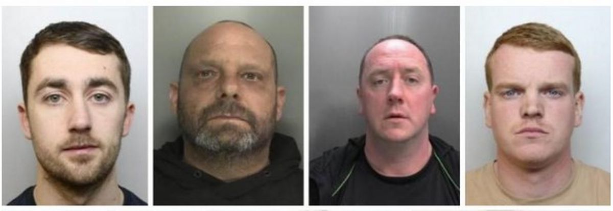 Left to right: Charles Dilworth, David Hague, Jon Fairclough, Jamie Menagh