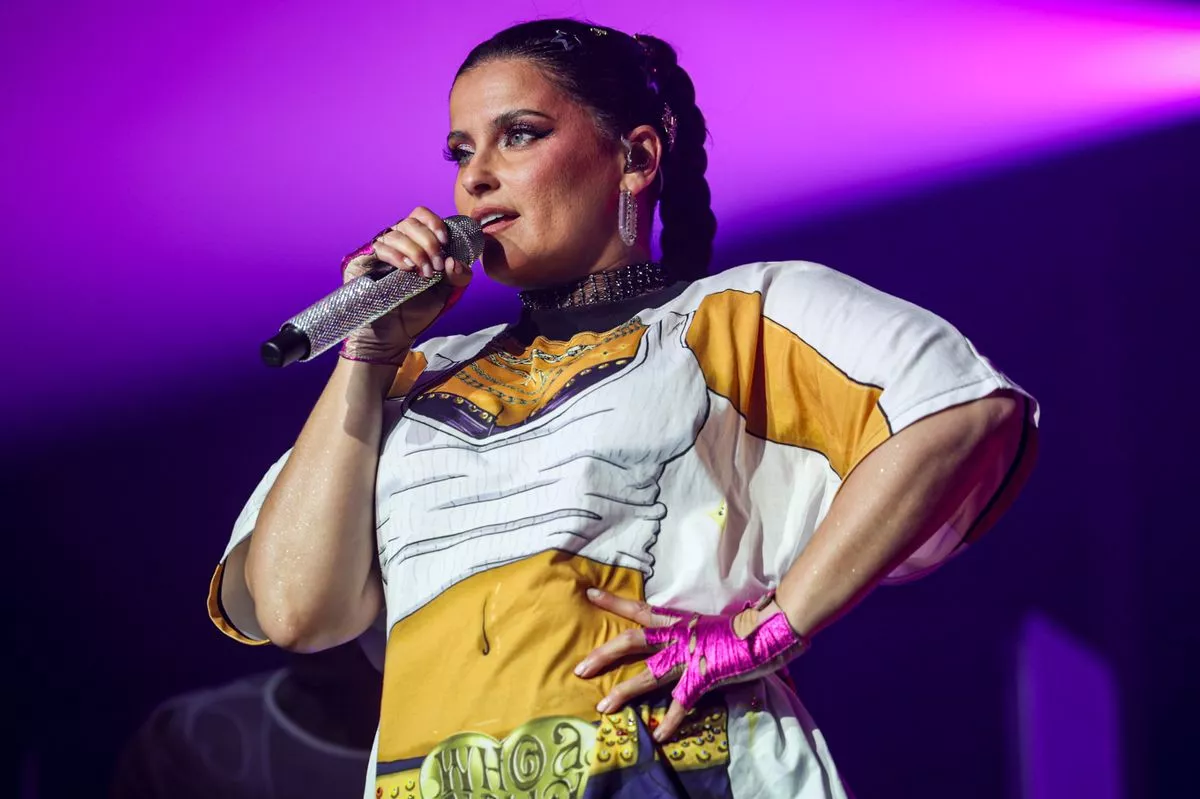Nelly Furtado was one of the headline acts at this year's Manchester Pride Mardi Gras event