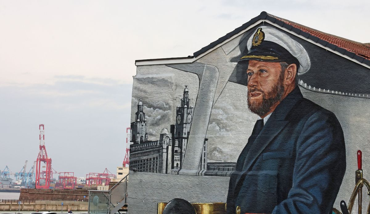 The partnership has been behind new murals in the town