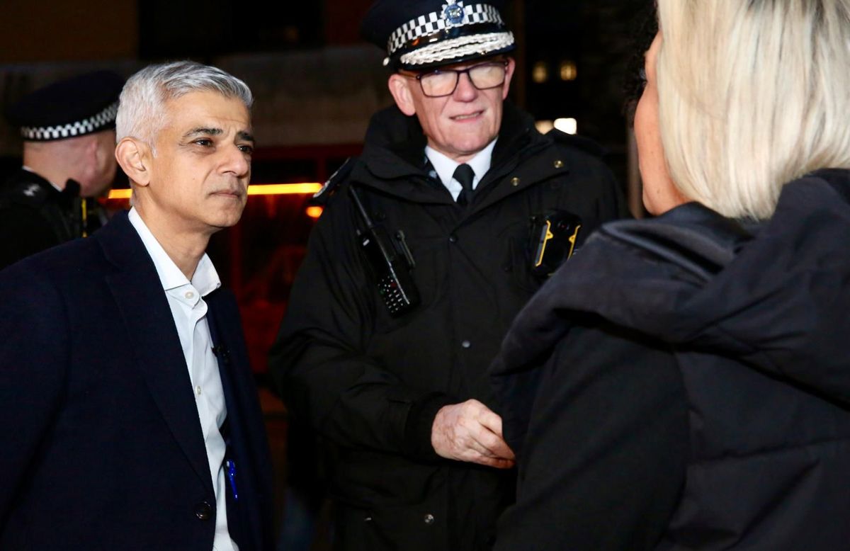 Sadiq Khan and Sir Mark Rowley