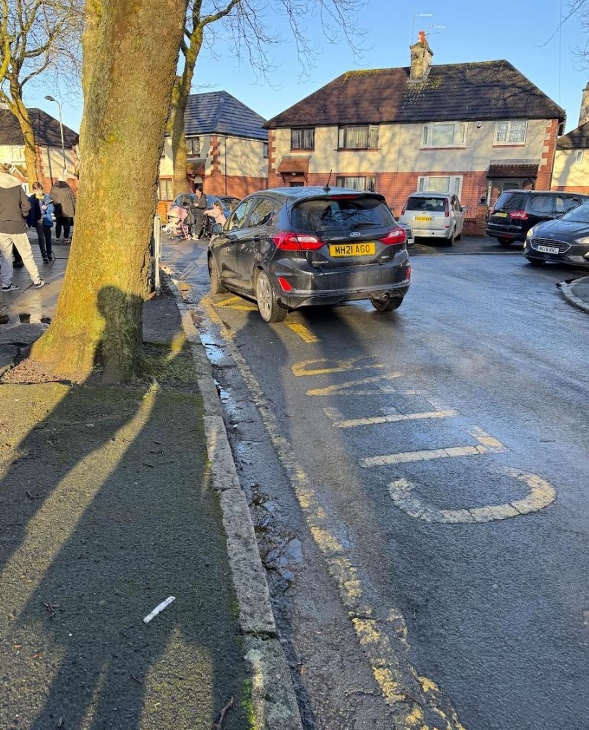 Parents have been slammed for lazy and dangerous parking outside a Pinehurst Primary School in Liverpool
