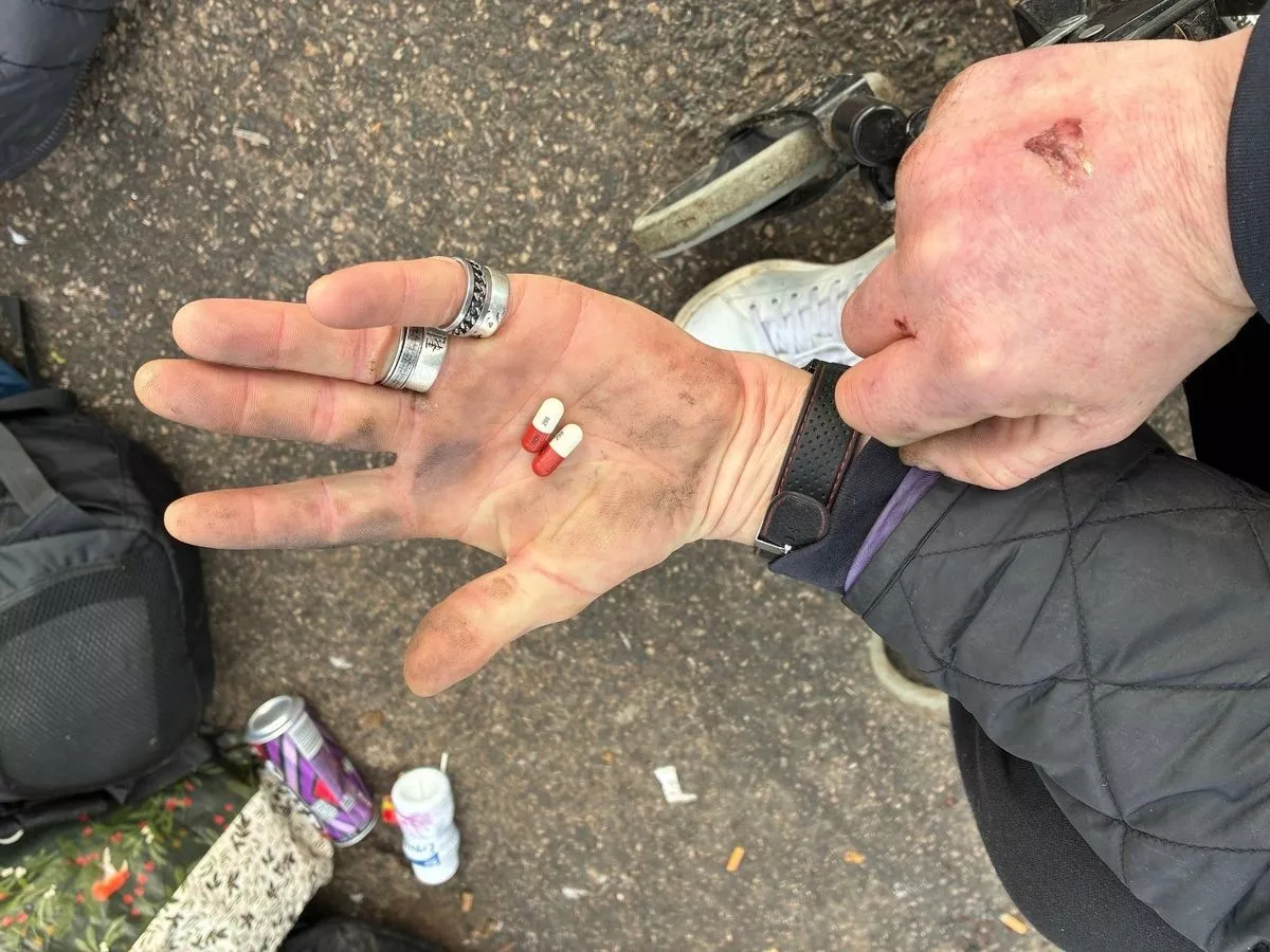 People on the streets of Liverpool showed the Echo pregabalin pills when asked about the drug. 