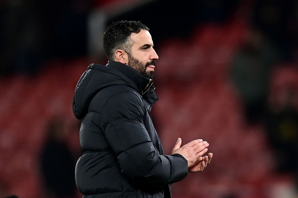 Manchester United head coach Ruben Amorim