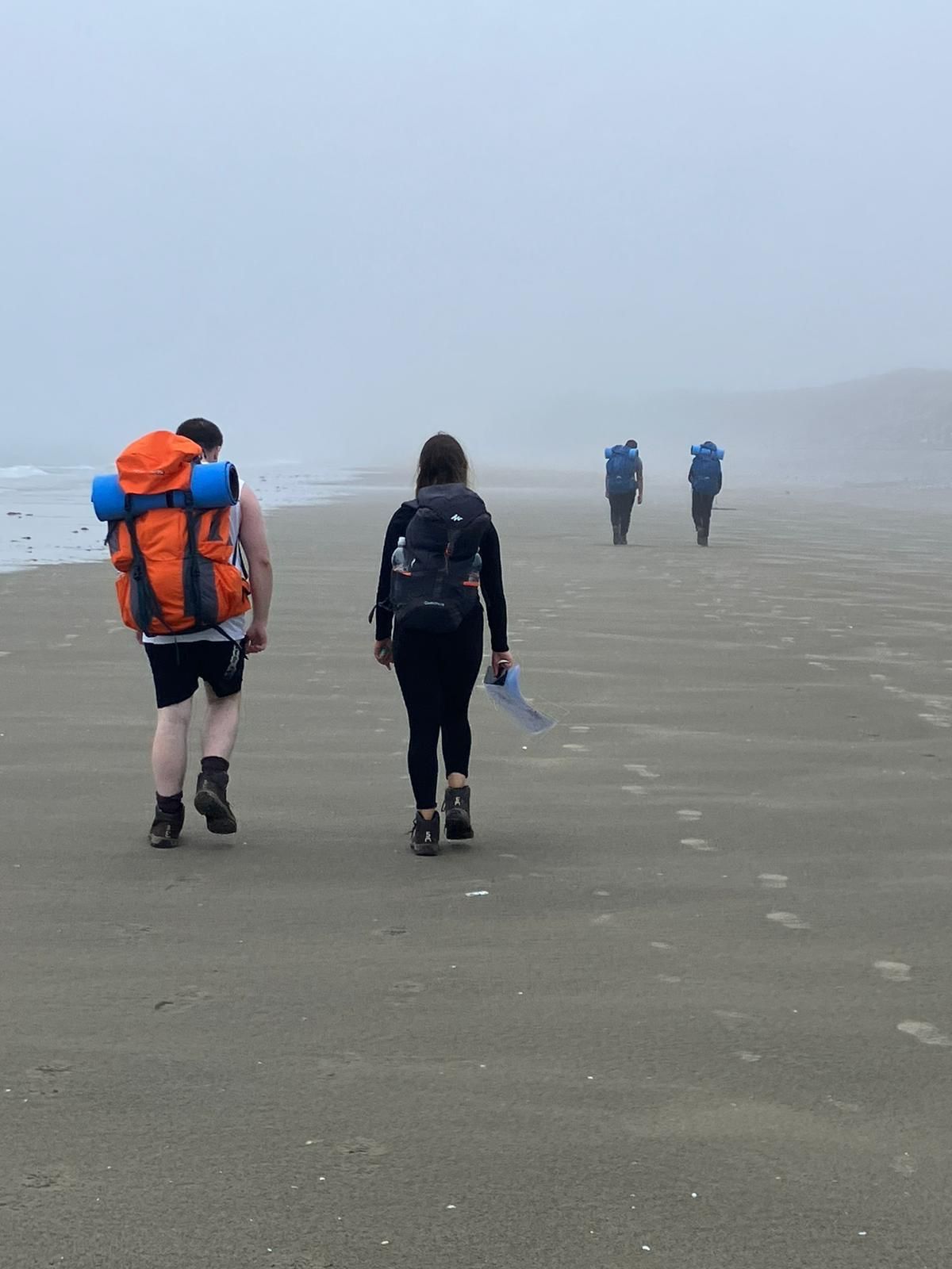 The group of young people with cared for experience, pulled on their walking shoes and backpacks to scale the Divis and Mourne Mountains as part of their Duke of Edinburgh’s Award expedition